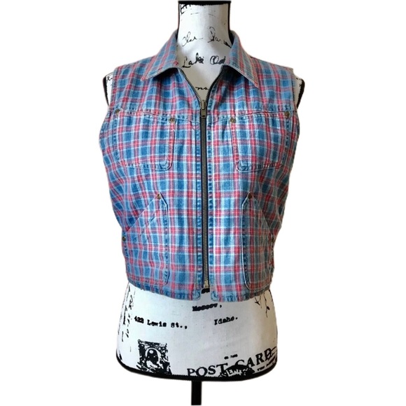 Reversible Denim Vest - Picture 6 of 8